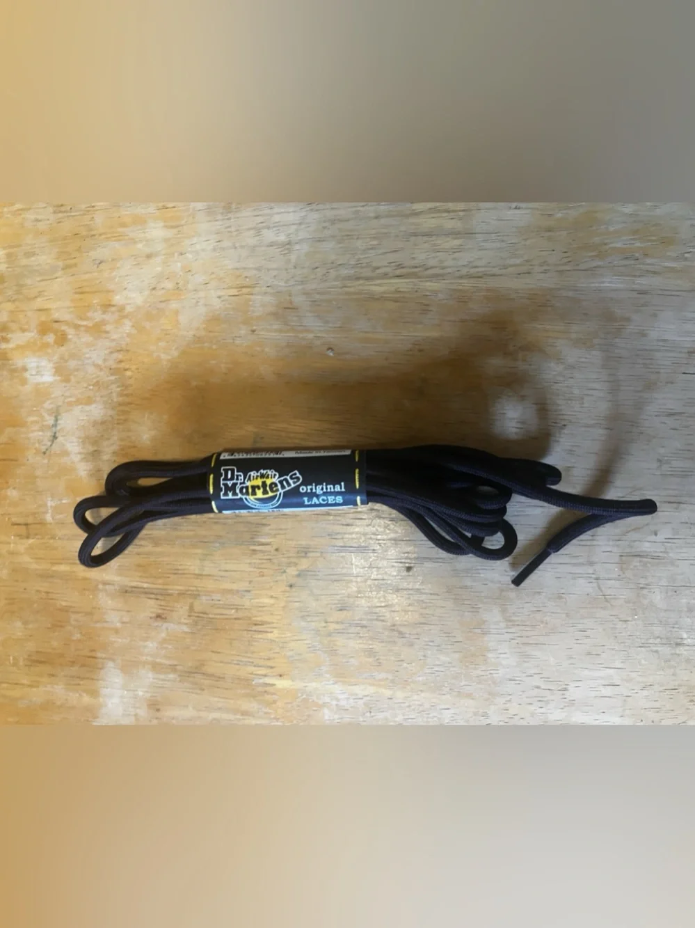 Dr. Martens Brown Original Round Shoe Laces